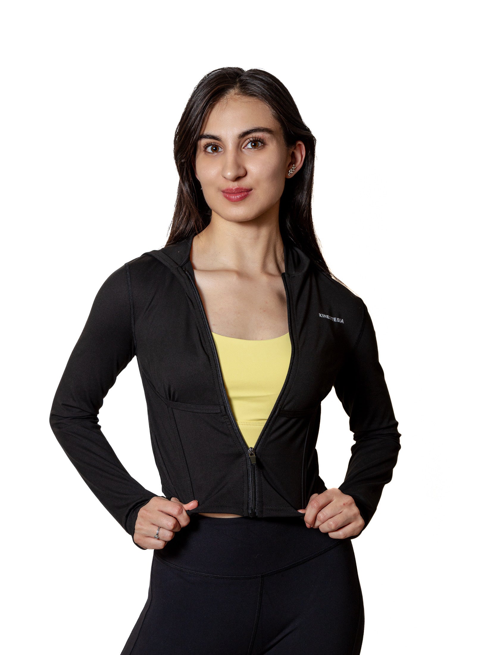 SET JACKET & LEGGINGS NEGRO DE MUJER