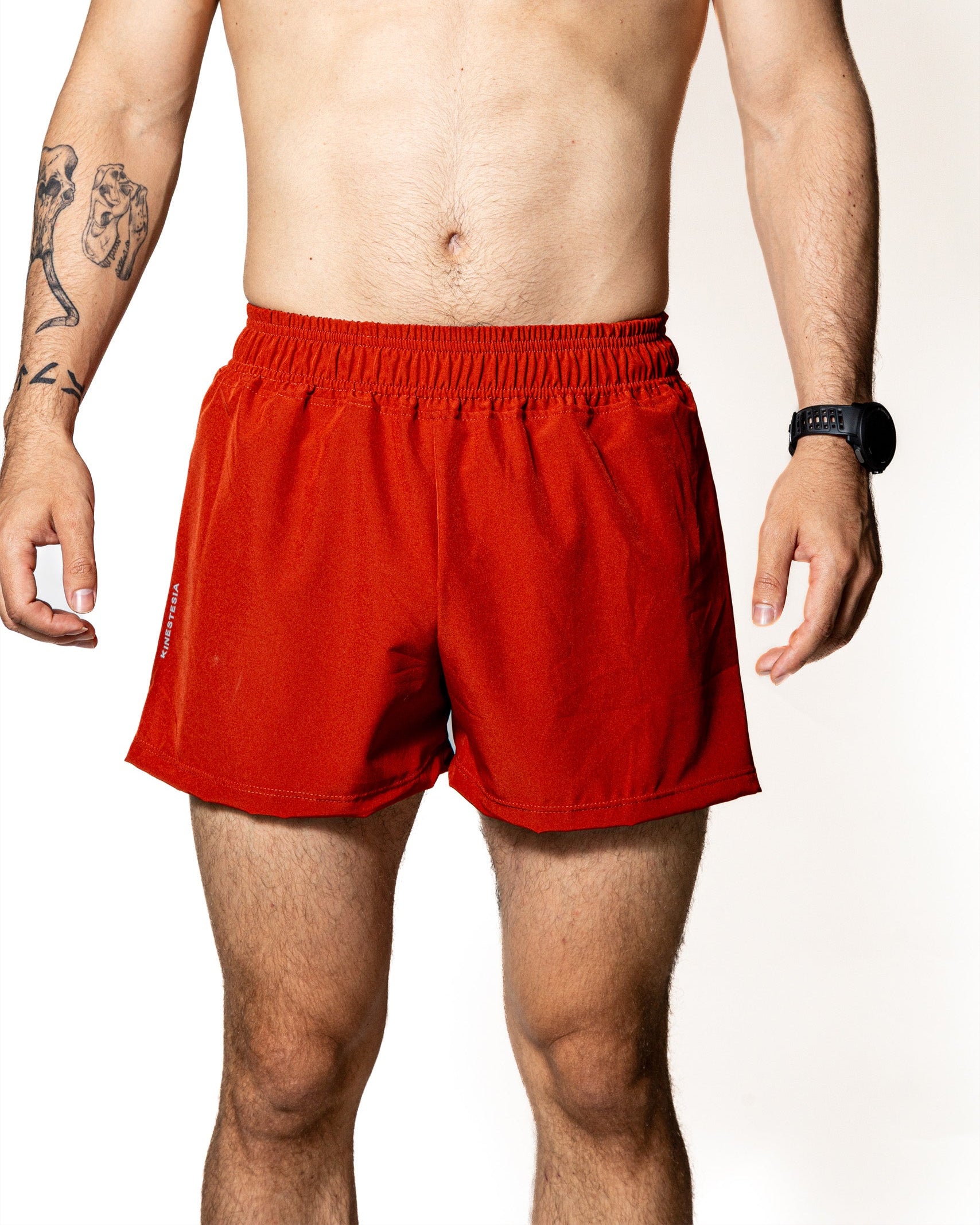SHORT TERRACOTA DE COMPETENCIA PARA HOMBRE Y MUJER