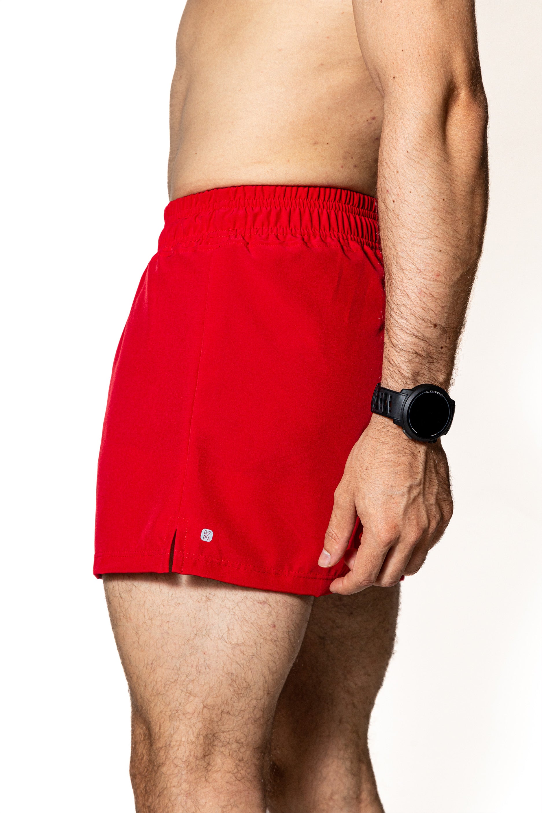 SHORT ROJO DE COMPETENCIA PARA HOMBRE Y MUJER