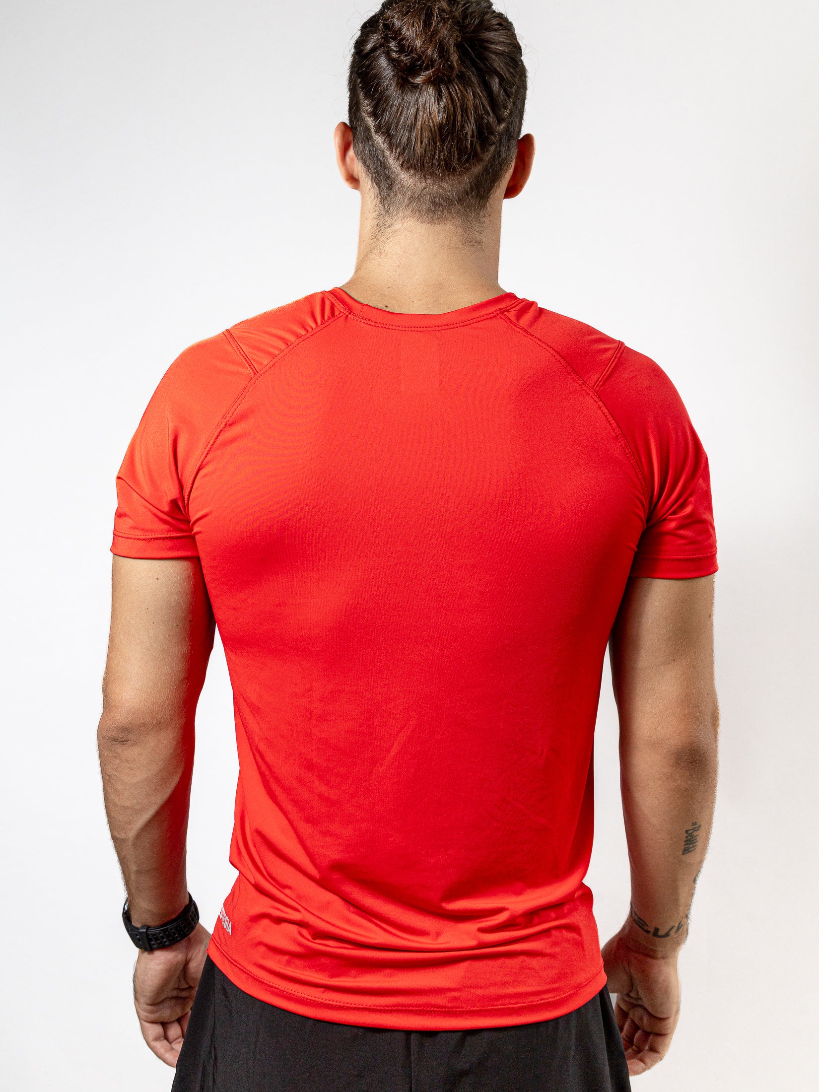 PLAYERA MANGA CORTA ROJA PARA HOMBRE KINESTESIA BASIC