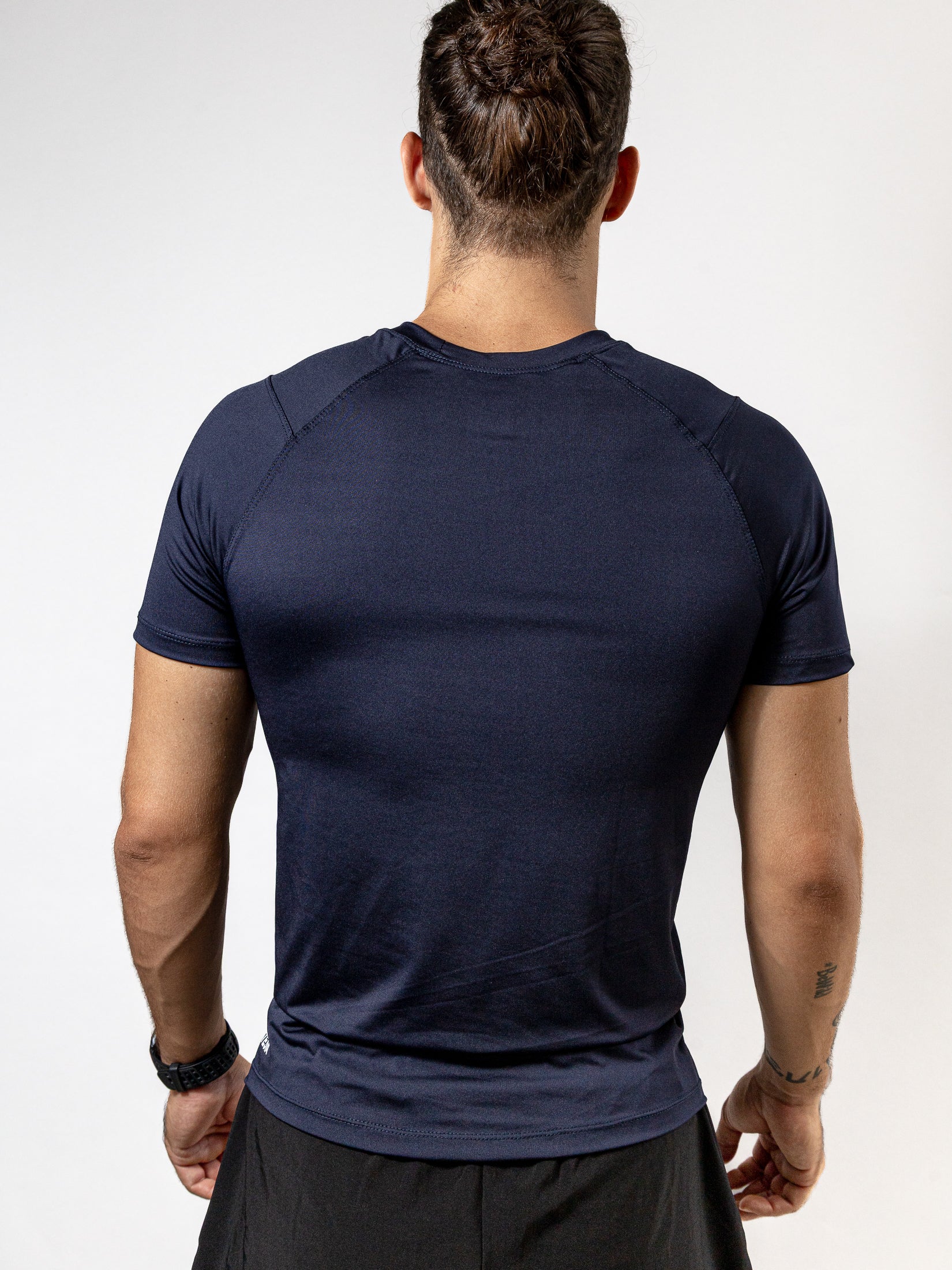 PLAYERA MANGA CORTA AZUL MARINO PARA HOMBRE KINESTESIA BASIC
