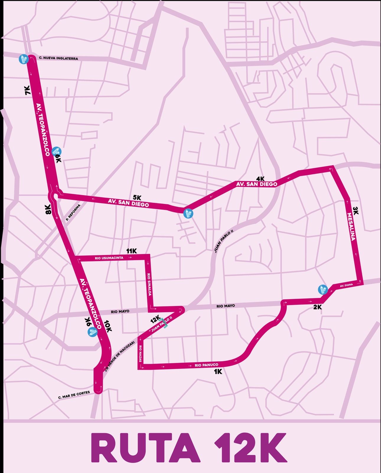 BOLETO CARRERA 12K