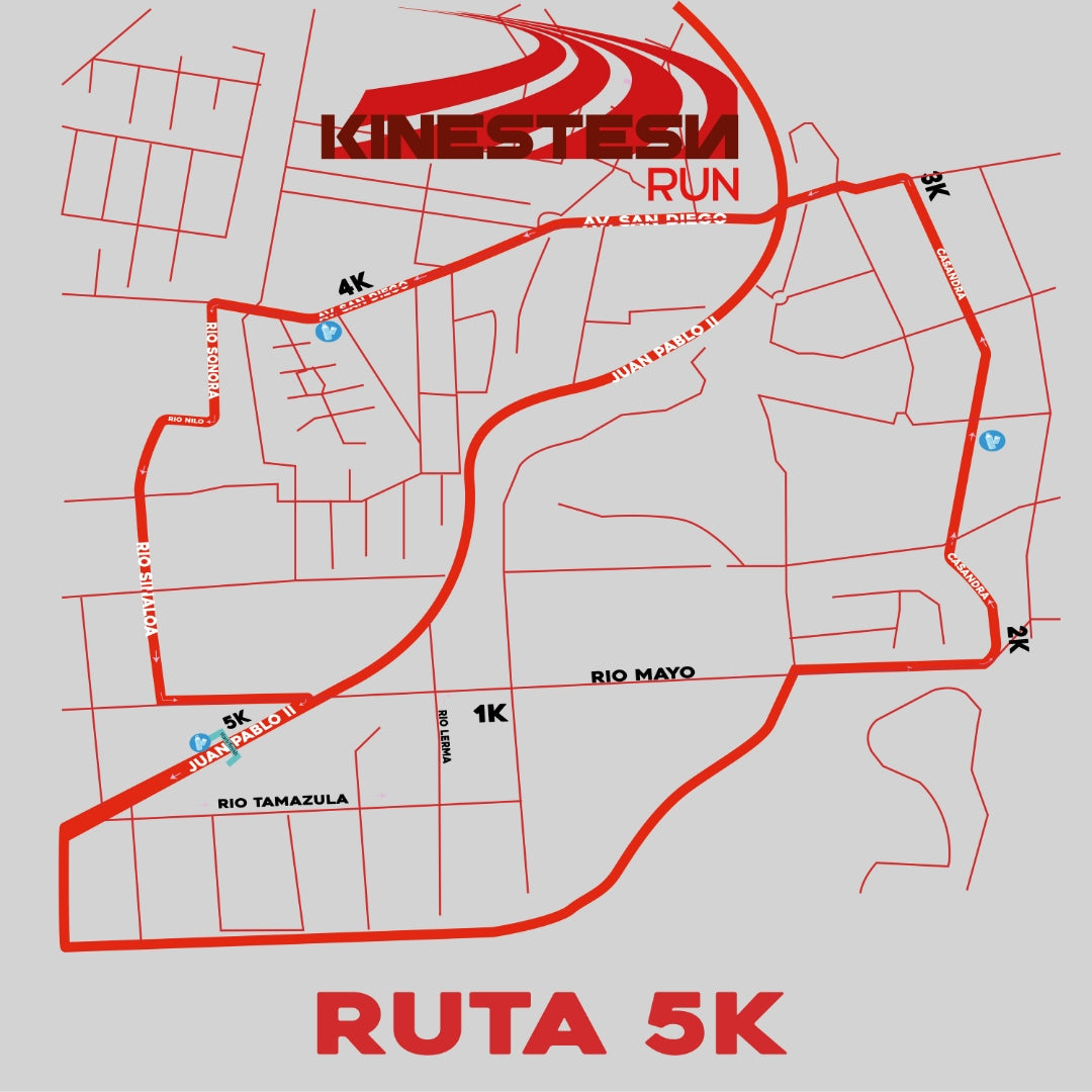 BOLETO CARRERA 5K- FASE 1