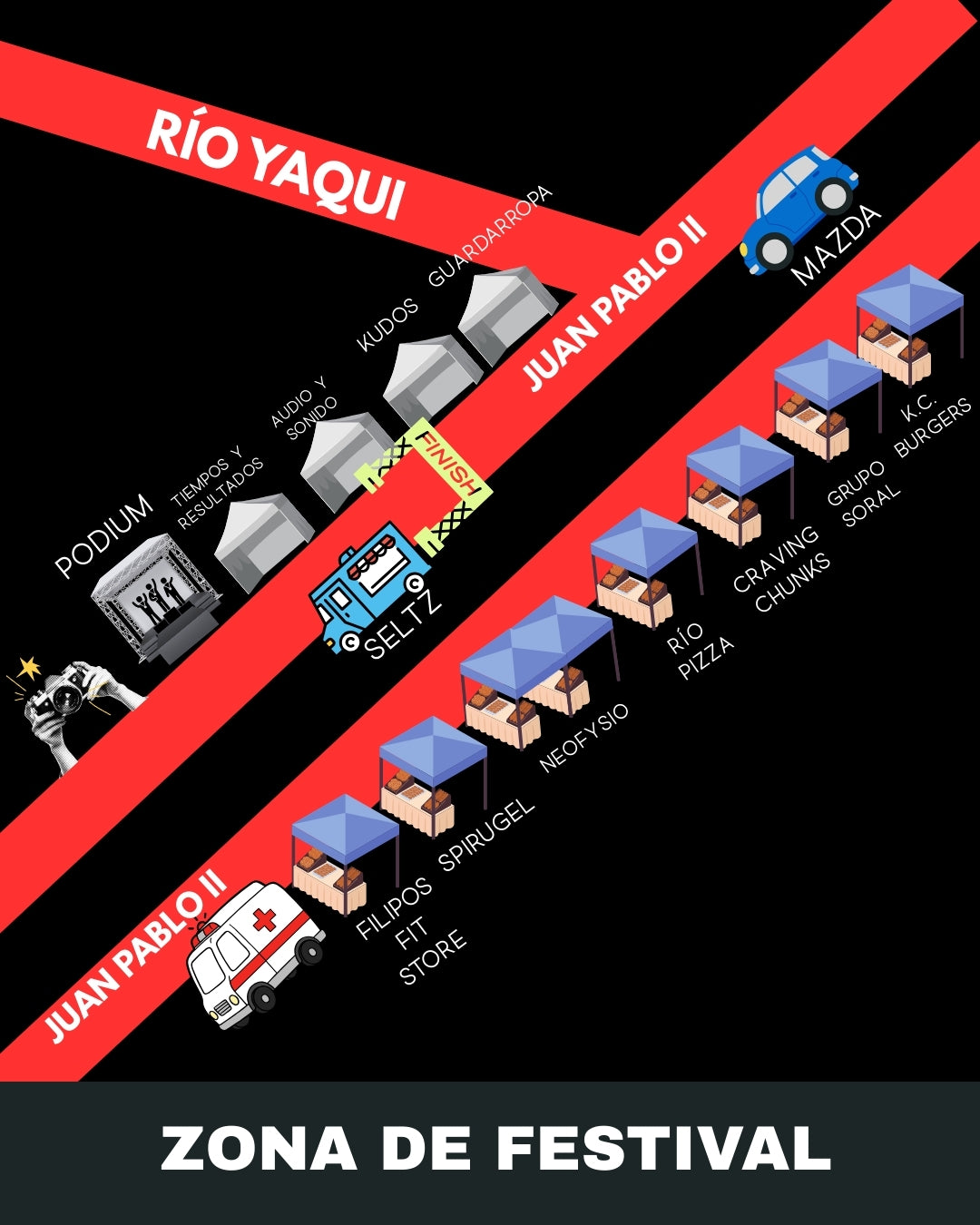 BOLETO CARRERA 5K- FASE 3