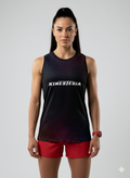 PLAYERA TANK MUJER SIN MANGAS NEGRA PUNTOS AZUL ROSA ROJO