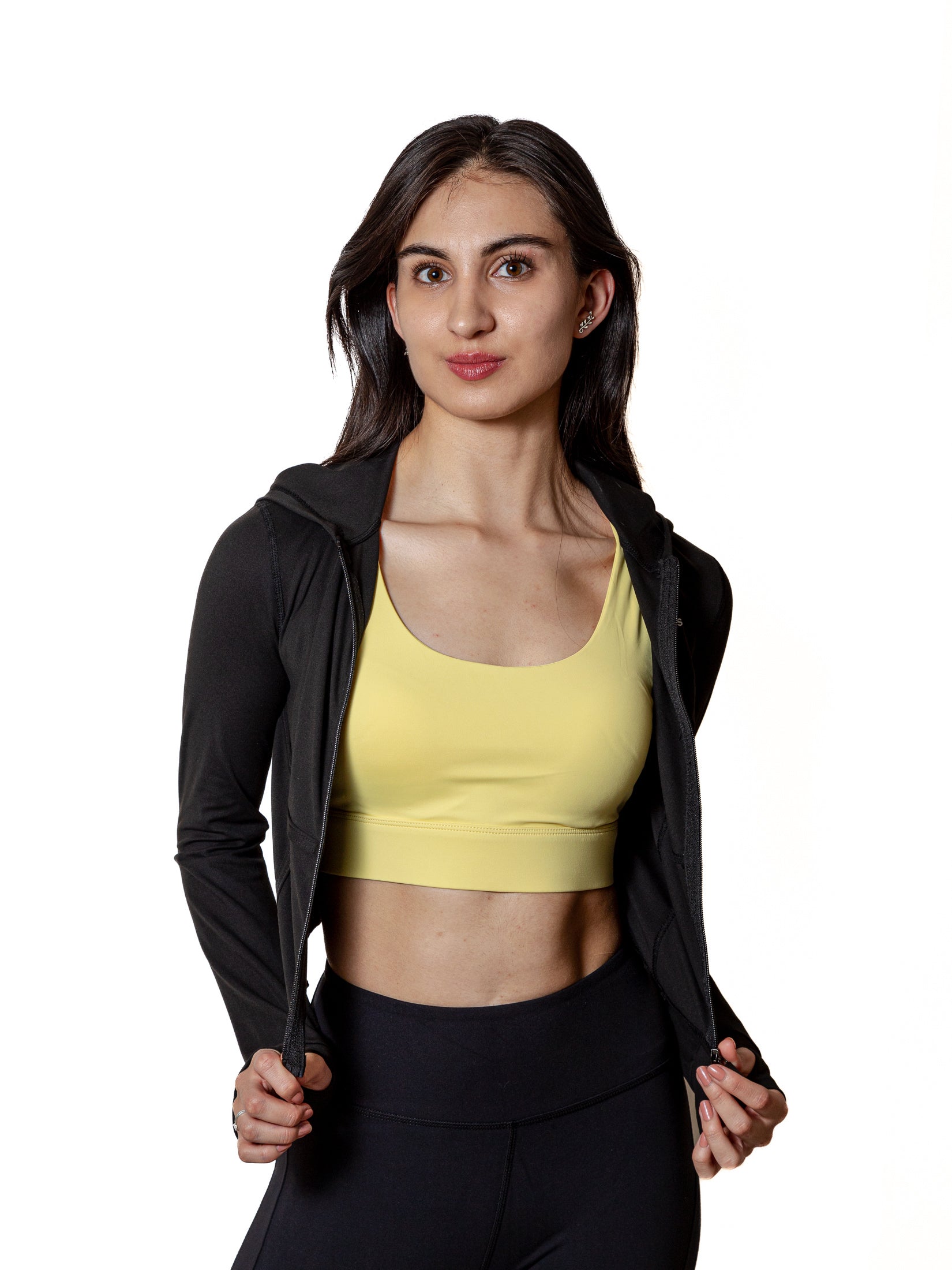 TOP AMARILLO CANARIO TIRANTE CRUZADO DE MUJER