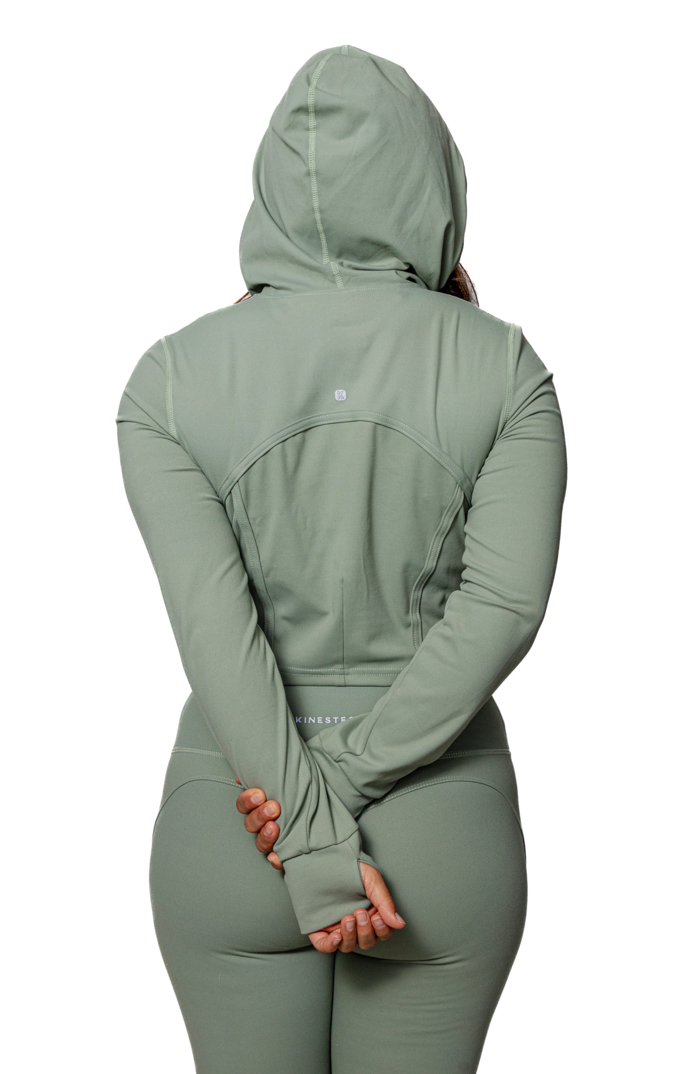 SET JACKET & LEGGINGS OLIVO DE MUJER