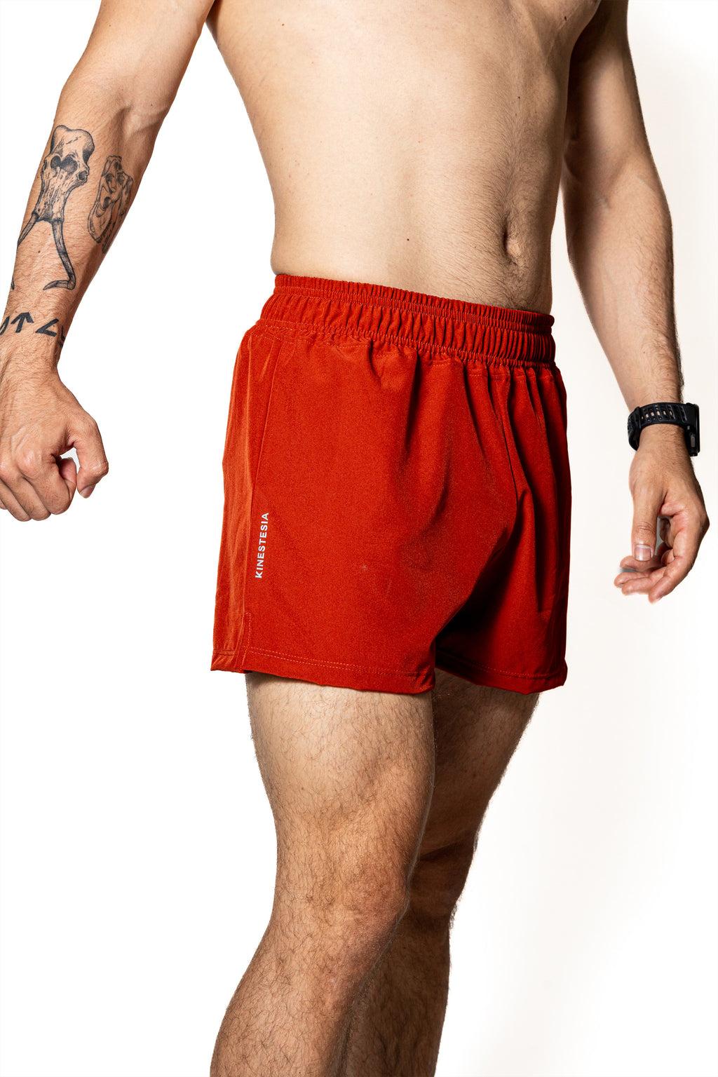 SHORT TERRACOTA DE COMPETENCIA PARA HOMBRE Y MUJER