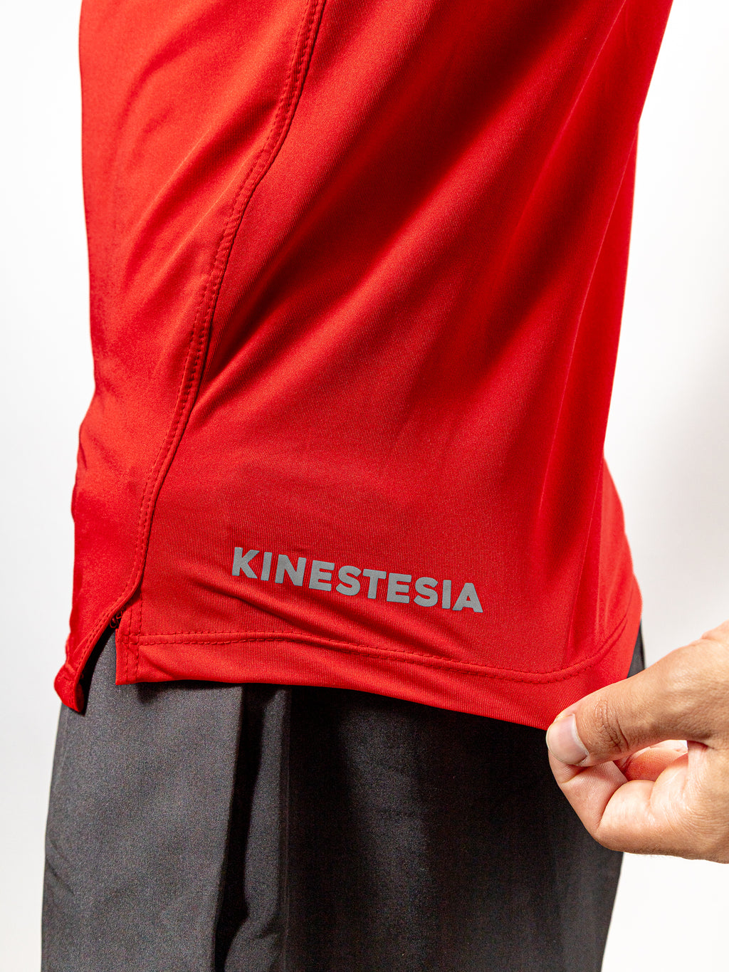 PLAYERA MANGA CORTA ROJA PARA HOMBRE KINESTESIA BASIC