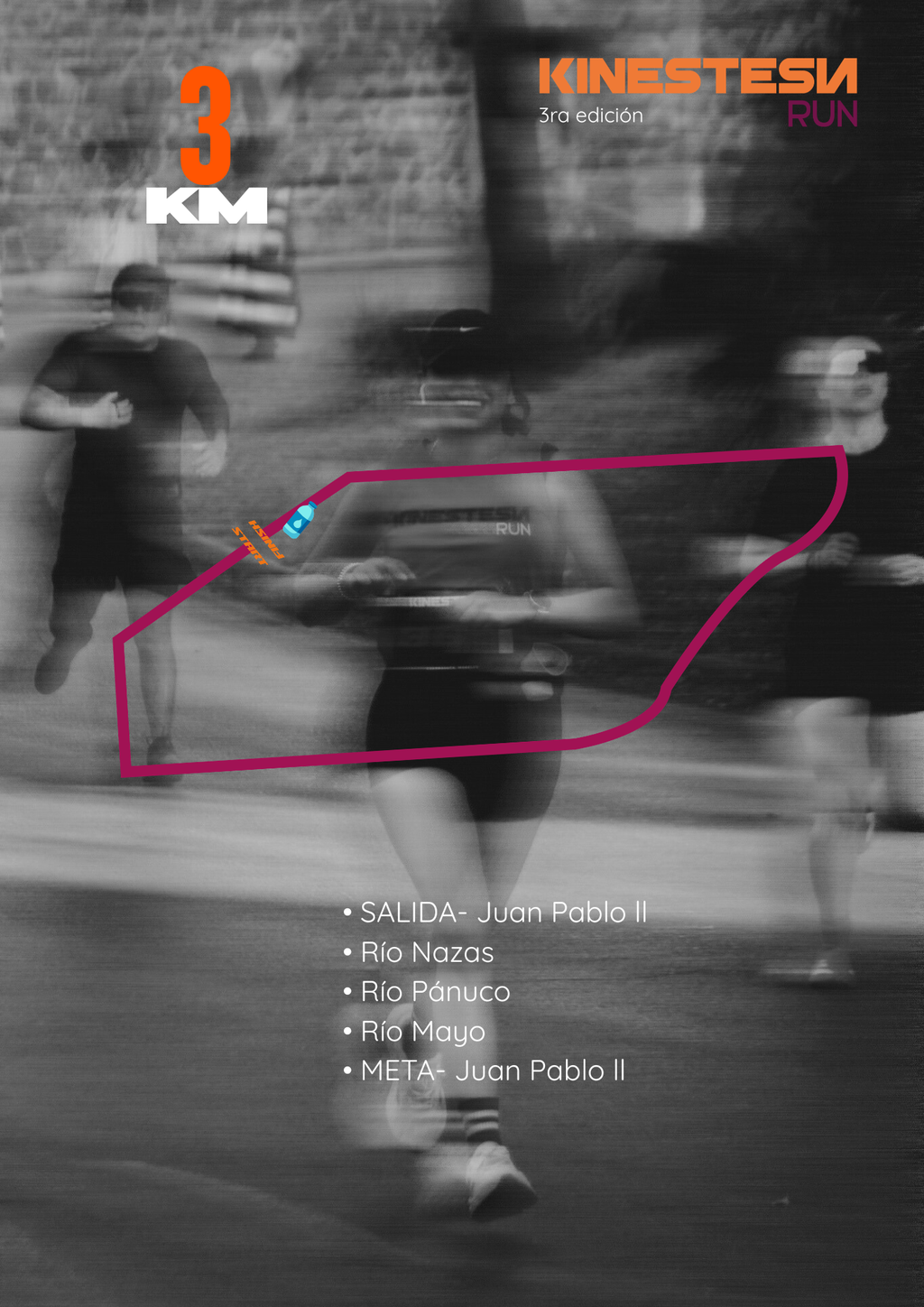 BOLETO CARRERA 3K- FASE 1