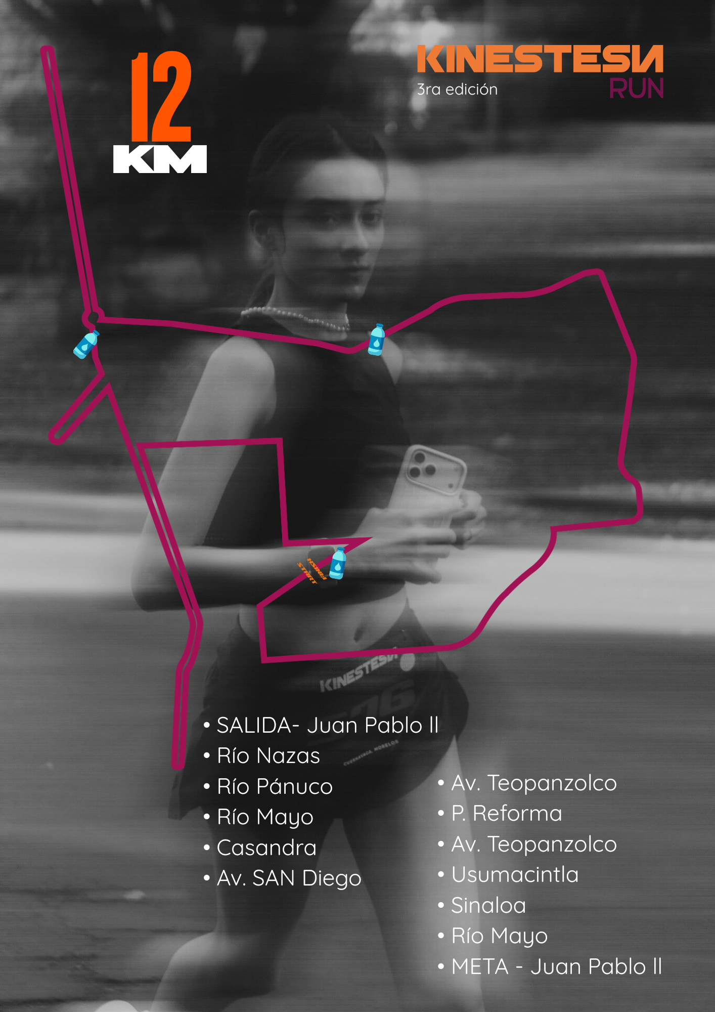 Compra prenda deportiva BOLETO CARRERA 12K- FASE 2 | Kinestesia — Moda deportiva.