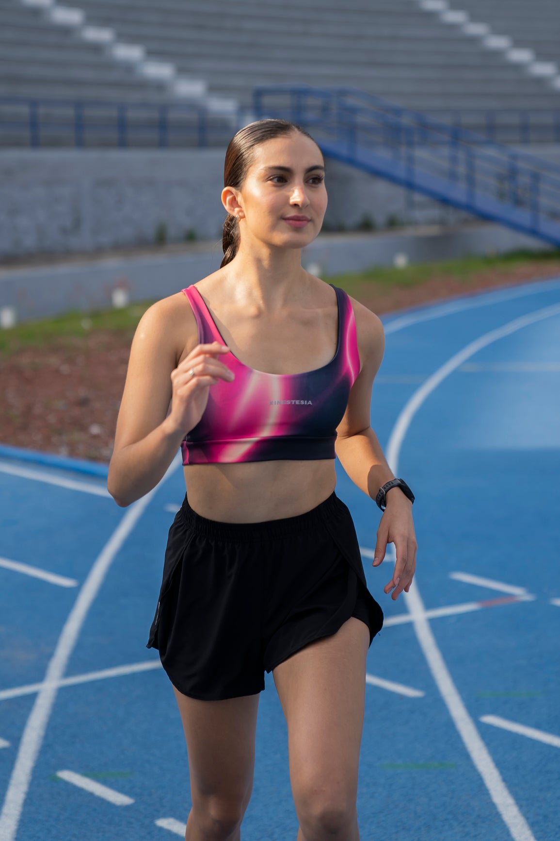 SHORT DEPORTIVO COMPETENCIA MUJER NEGRO