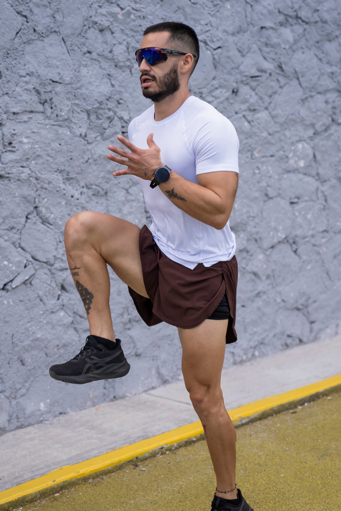 PLAYERA MANGA CORTA BLANCA PARA HOMBRE KINESTESIA