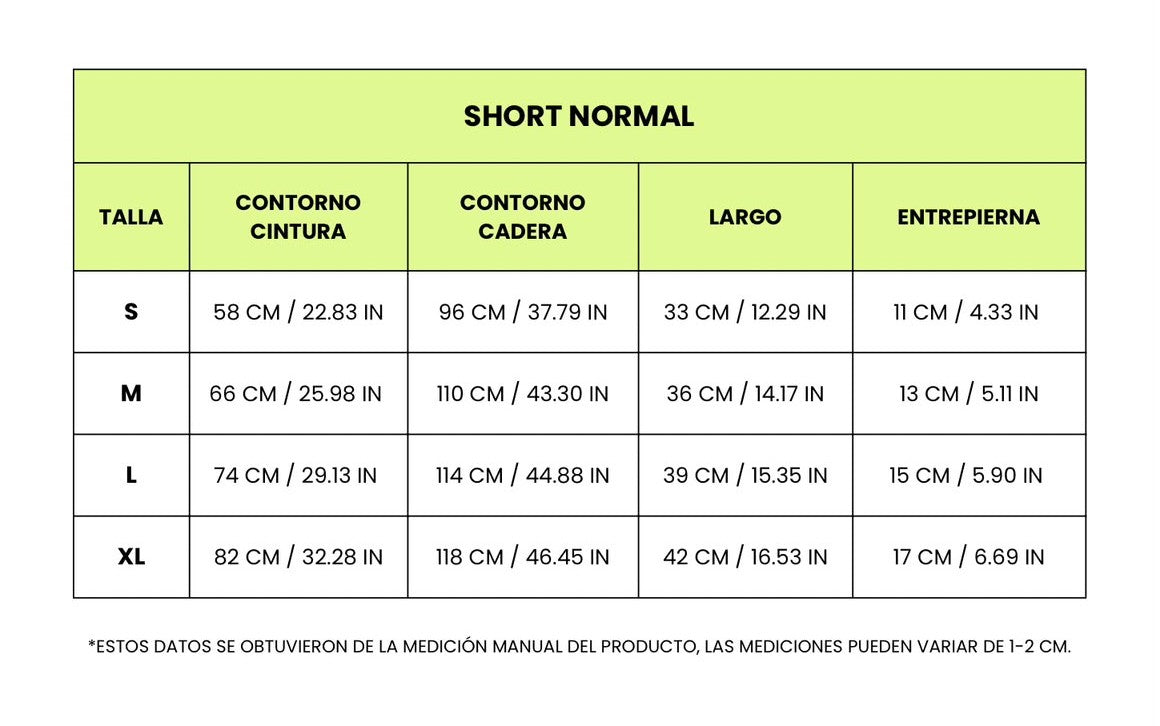 RUNNING SHORT DEPORTIVO MUJER