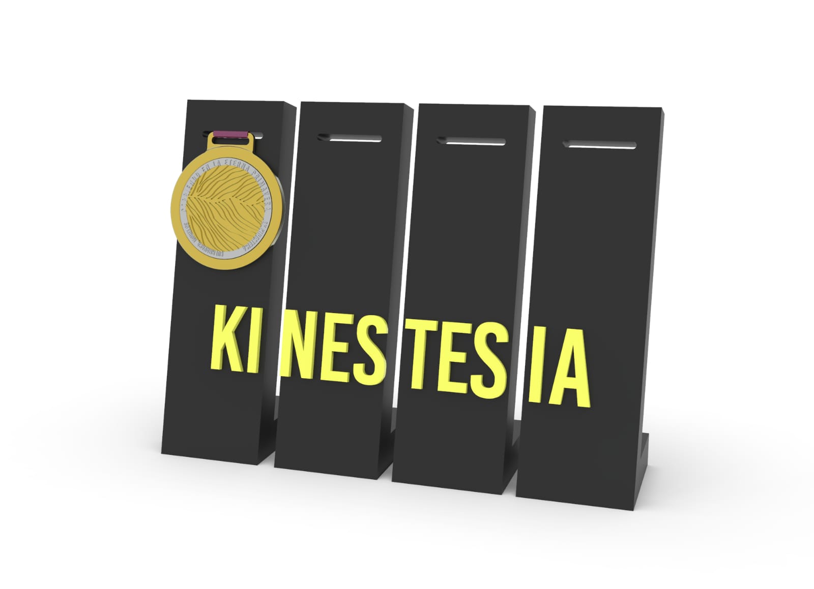 TÓTEMS MEDALLERO SERIAL DE CARRERAS KINESTESIA RUN 🏅
