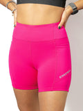 BIKER SHORT FUCSIA CON BOLSA DE MUJER KINESTESIA BASICS