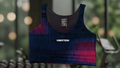 TOP DEPORTIVO MUJER AZUL ROJO DEGRADADO