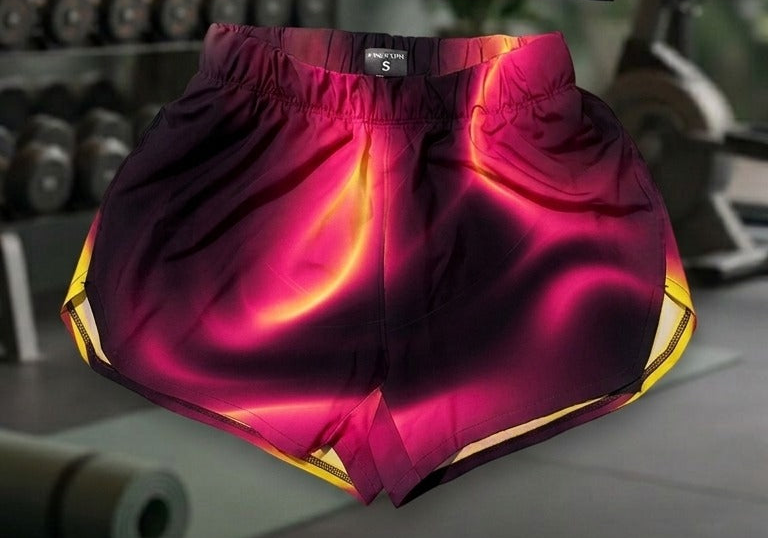 SHORT DEPORTIVO MUJER UVA DEGRADADO