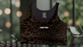 TOP DEPORTIVO MUJER CAFE MOTEADO