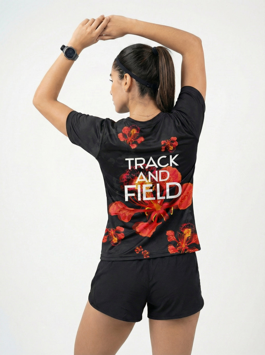 PLAYERA MANGA CORTA KINESTESIA RUN 2.0 · BLACK EDITION