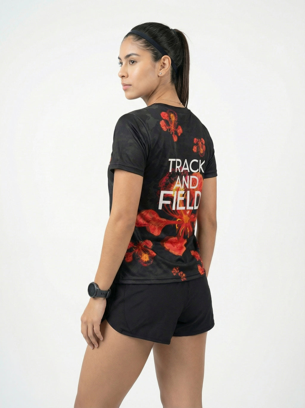 PLAYERA MANGA CORTA KINESTESIA RUN 2.0 · BLACK EDITION