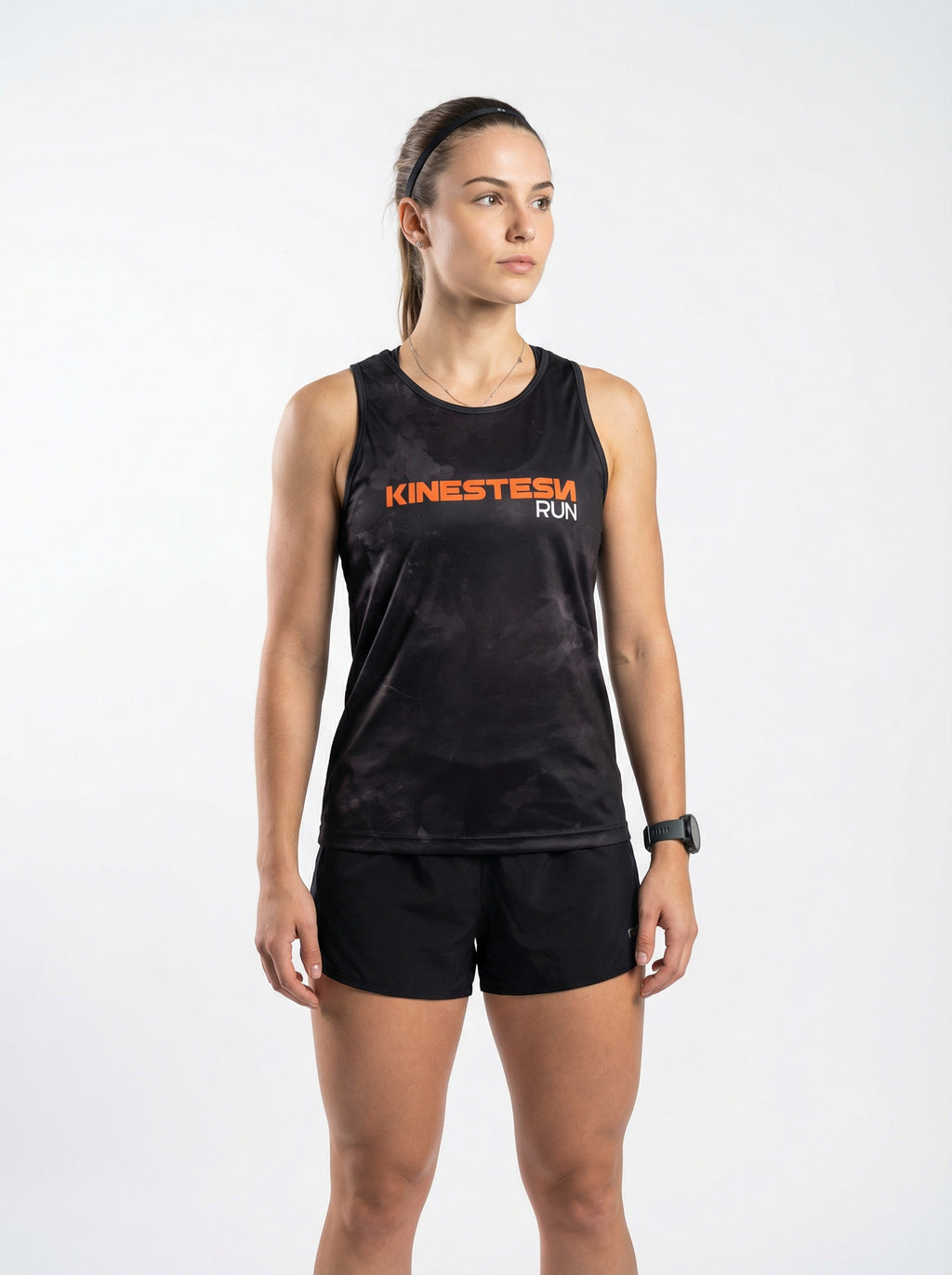 PLAYERA TANK KINESTESIA RUN 2.0 · BLACK EDITION