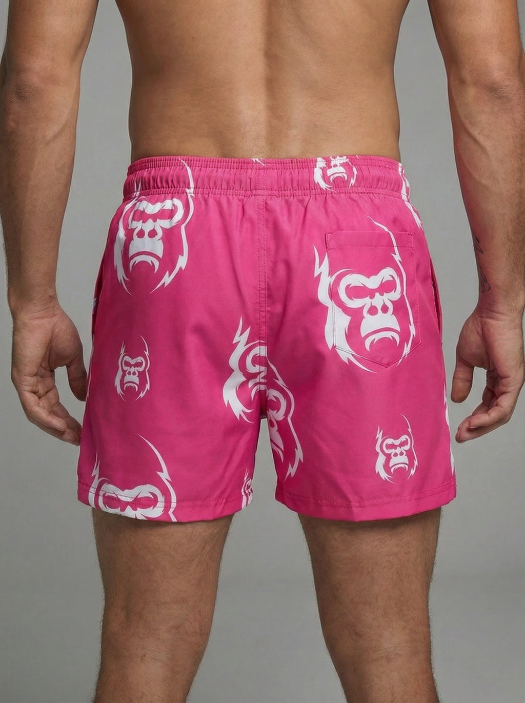 SHORT ROSA JUNGLE CON LICRA INTERNA PARA HOMBRE
