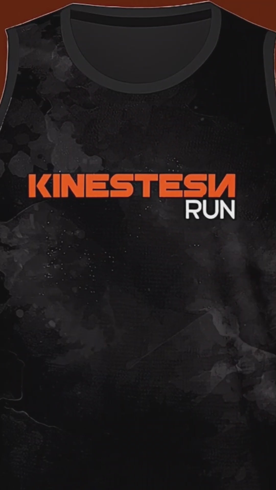 PLAYERA TANK KINESTESIA RUN 2.0 · BLACK EDITION